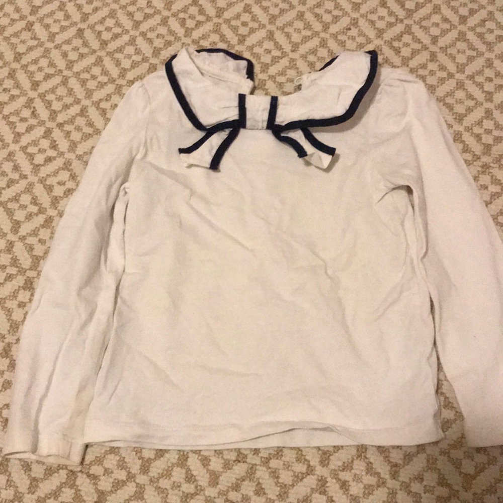 Janie and Jack long sleeve sailor style top